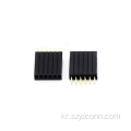 1.27mm 피치 암 헤더 커넥터 스트레이트 6P